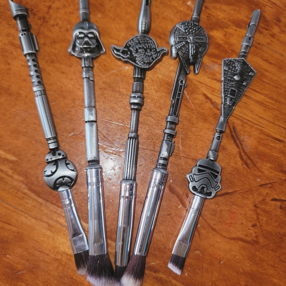 Star Wars Makeup Brush Set - Silver